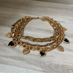 Zara Necklace with Hearts